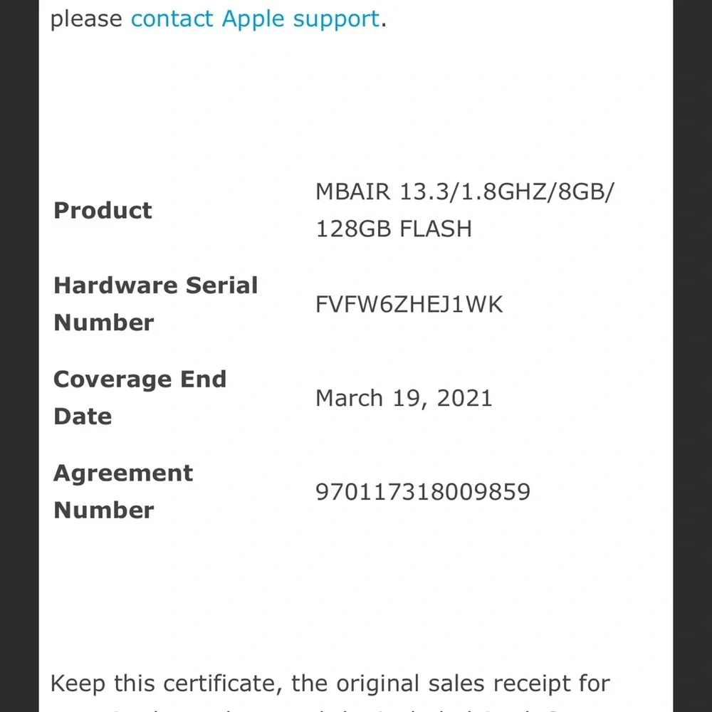 Apple MacBook Air with Silver Finish